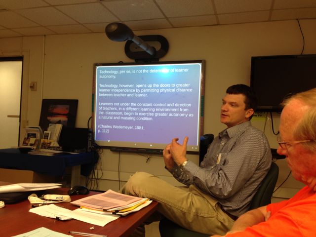Nick Baker teaching at GATA Academy - Sept 2014